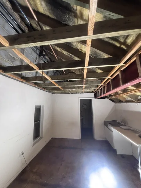 Controlled artex plasterboard strip-out in Pimlico